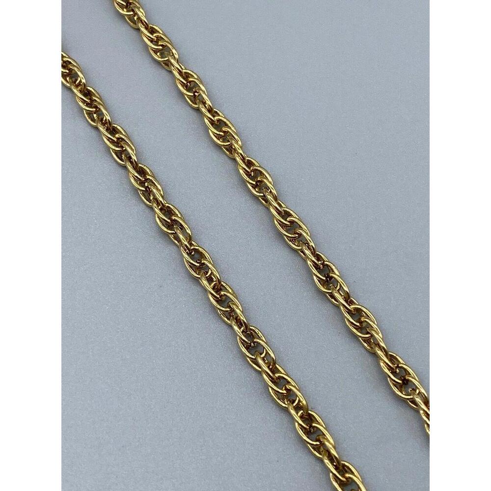 Renaissance Revival Couple Bolo Tie Gold Tone Pearl Double Strand Necklace Rare - Picture 13 of 16